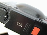 olympus xa camera top view